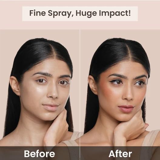 Swiss Beauty Long lasting Misty Finish Professional Makeup Fixer Spray for Face makeup | With Aloe Vera and Vitamin- E | Light weight, quick dry makeup Setting spray |50 ML|