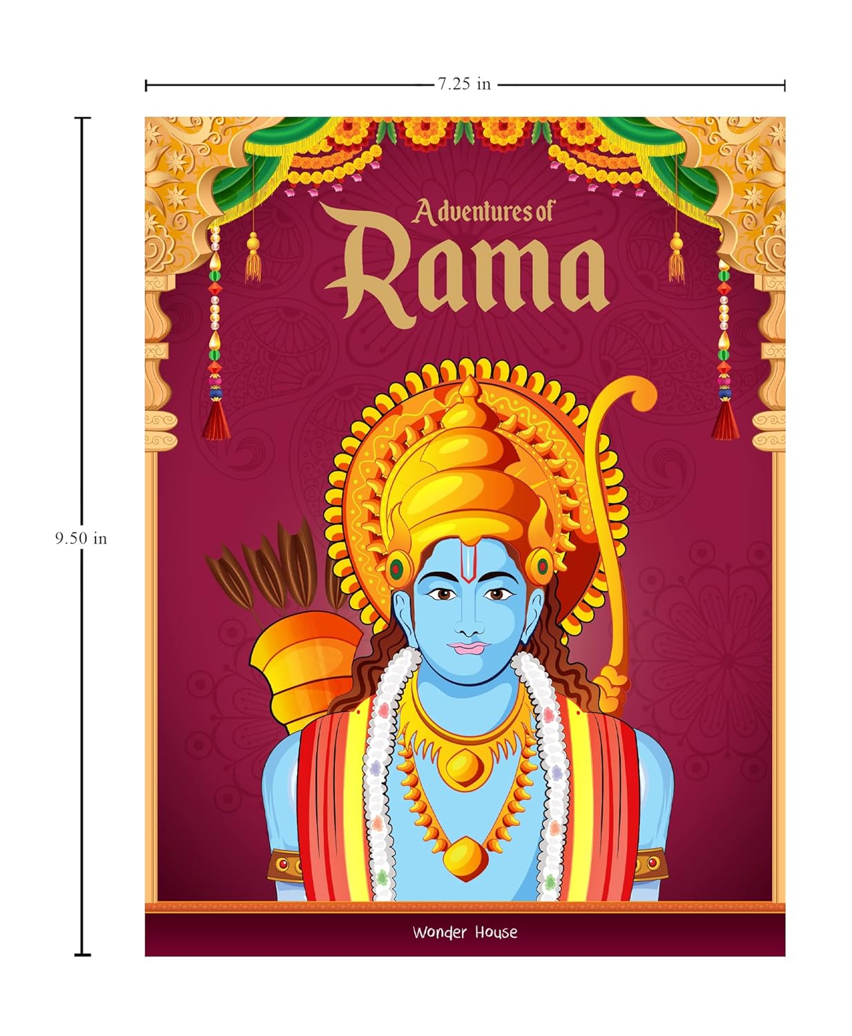 Tales from Adventures of Rama For Children: Indian Mythology Book