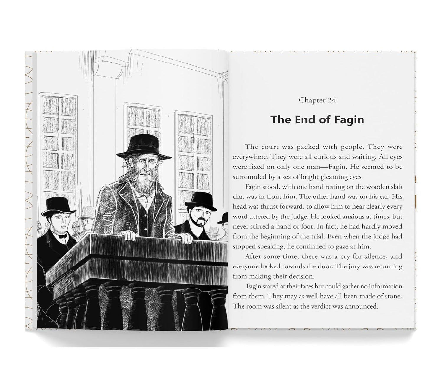 Oliver Twist : Illustrated Abridged Children Classics English Novel with Review Questions Hardcover Book
