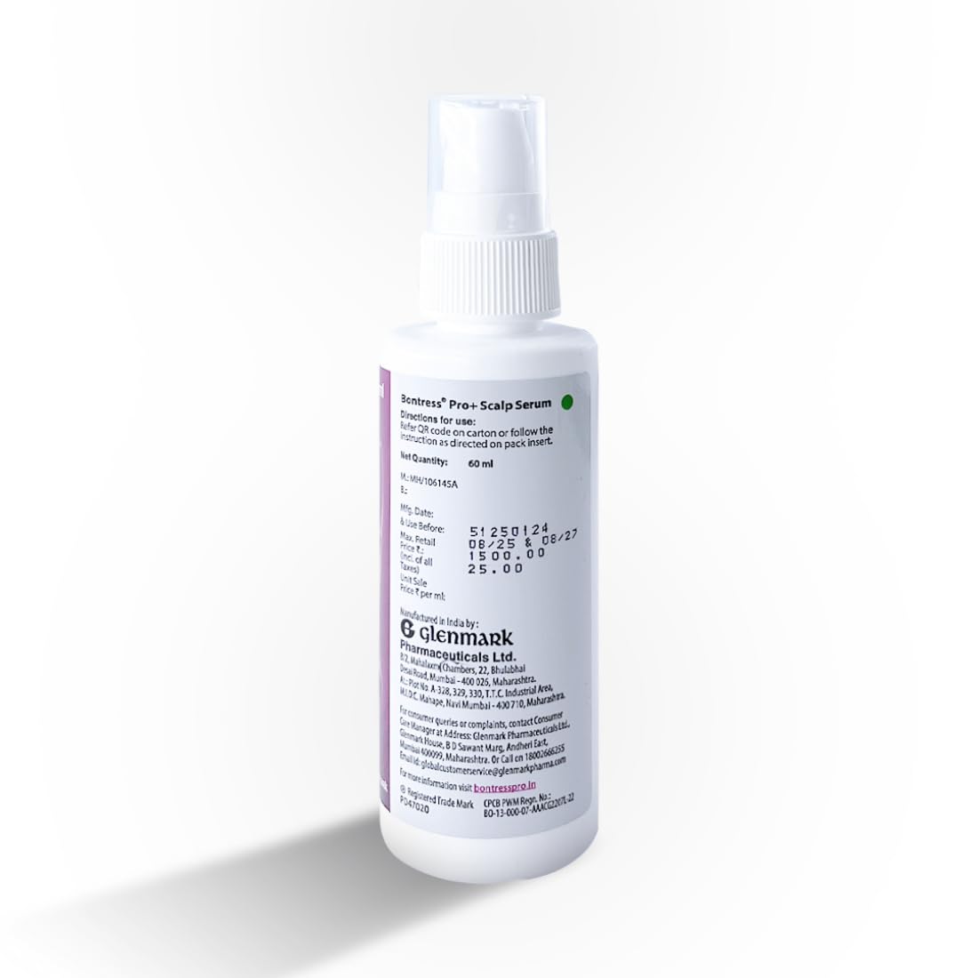 Glenmark Bontress Pro+ Scalp Serum - 60 ml