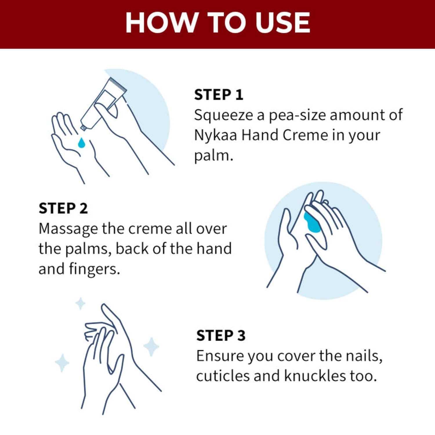 Nykaa Naturals Strawberry & Vanilla Hand & Nail Creme, 30ml|