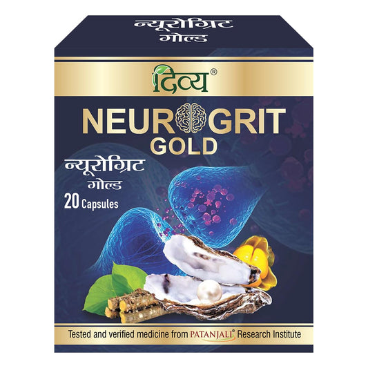 Patanjali Divya Neurogrit Gold Capsule - 20 Caps