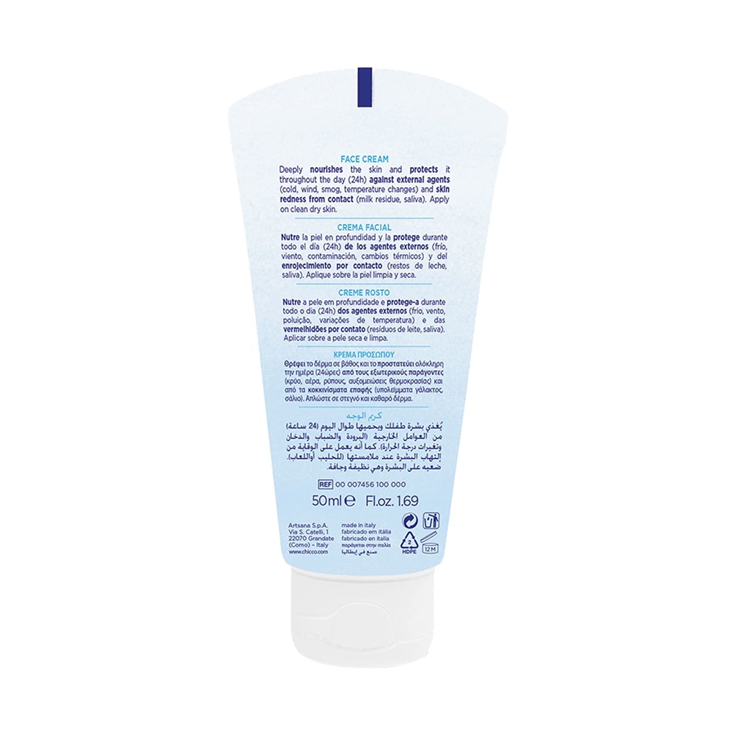 Chicco Baby Moments Natural Sensation Face Cream (50 ml) Mother’s Womb Like Care