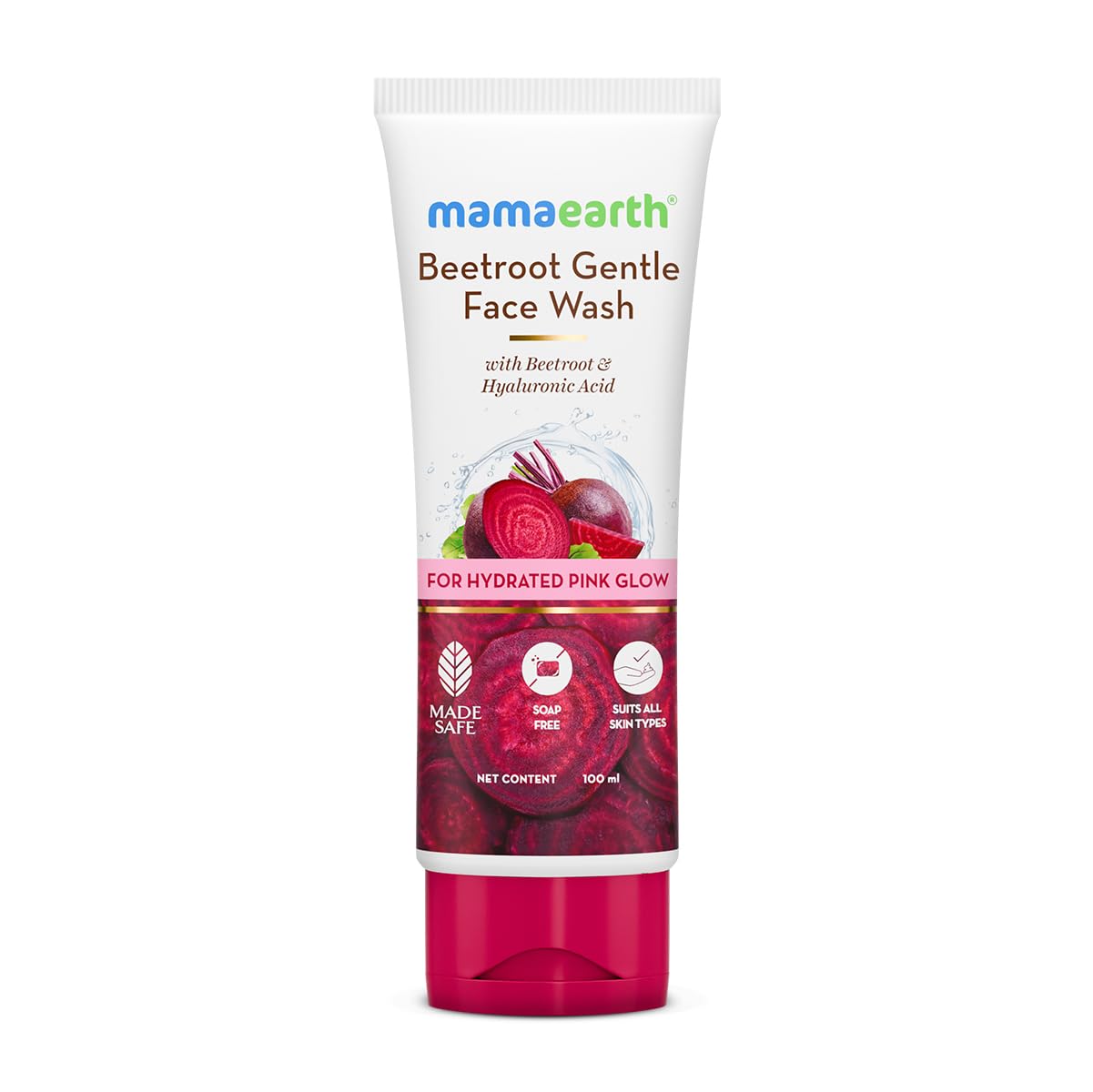 Mamaearth Beetroot Gentle Face Wash - 100 ml