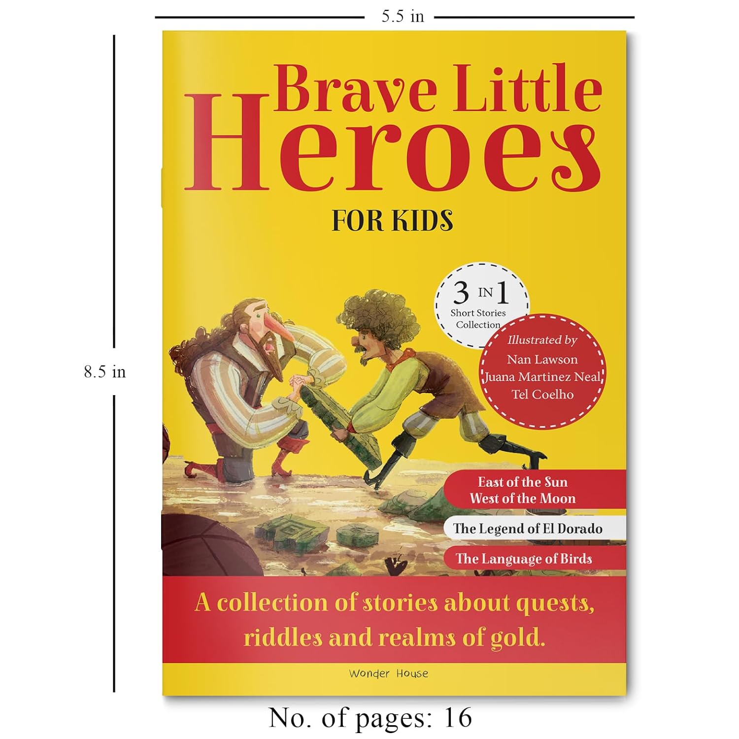 Brave Little Heroes-Storytime Paperback  Book