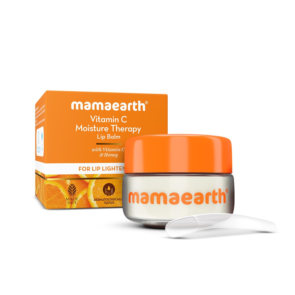 Mamaearth Vitamin C Moisture Therapy Lip Balm SPF 50 with Vitamin C & Honey For Lip Lightening - 15 gm