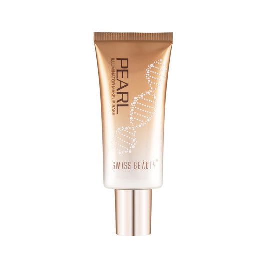 Swiss Beauty Foundation Pearl Illuminator Liquid Highlighter with radiance finish | Waterproof, Easily Blendable Illuminator for Face makeup | Shade -02, 35gm |