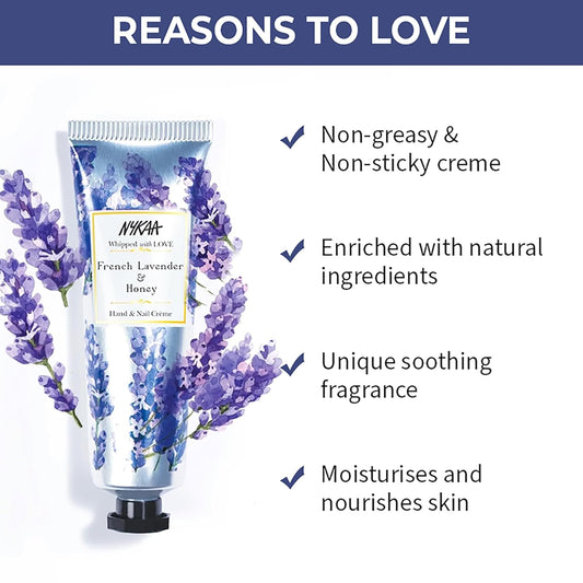 Nykaa French Lavender & Honey Hand & Nail Crème 30ml