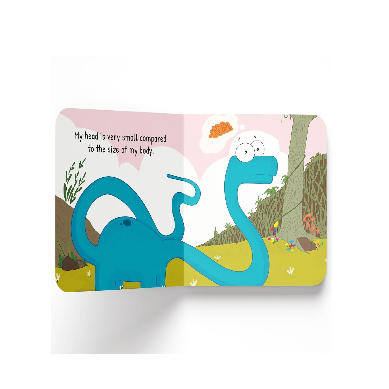 Diplodocus – My First Dino Board Book: Illustrated Dinosaur Picture Book for Kids | Board Book