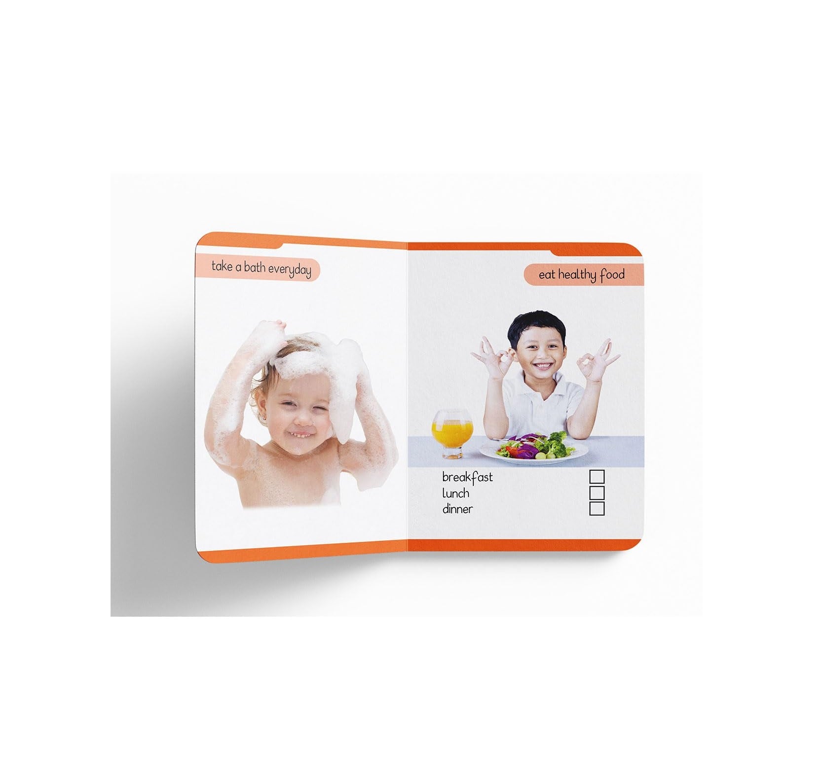 My First Padded Book of Good Habits and Manners: Early Learning Board Book for Kids | Durable Padded Board Book | Hardcover