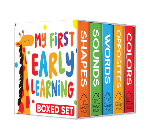 my first early learning  (Mini Board Books) (Set of 5 Books)