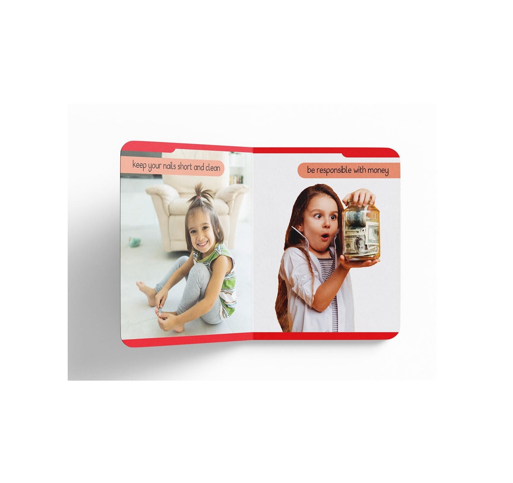 My First Padded Book of Good Habits and Manners: Early Learning Board Book for Kids | Durable Padded Board Book | Hardcover