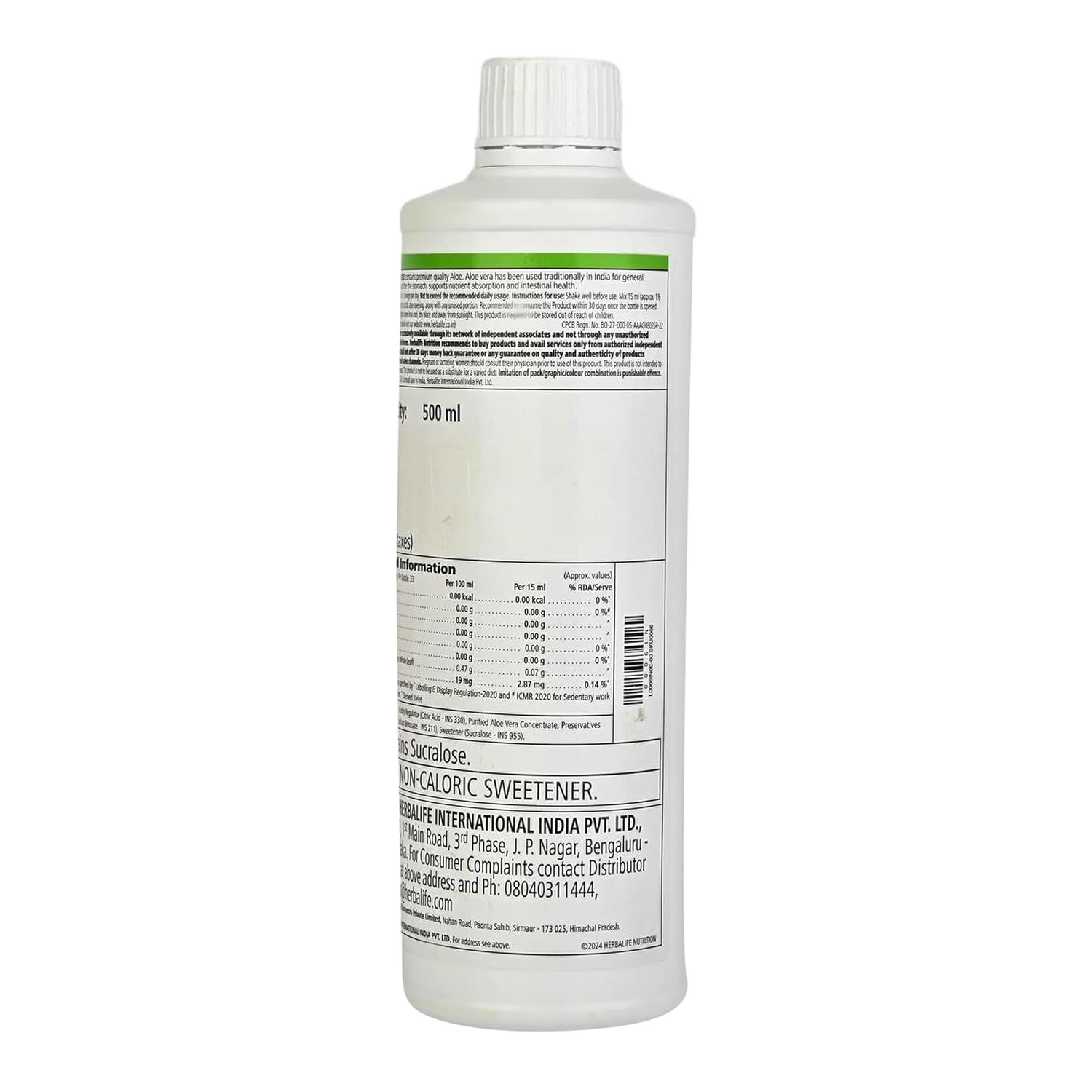 Herbalife Herbal Aloe Concentrate - Unflavoured - 500 ml