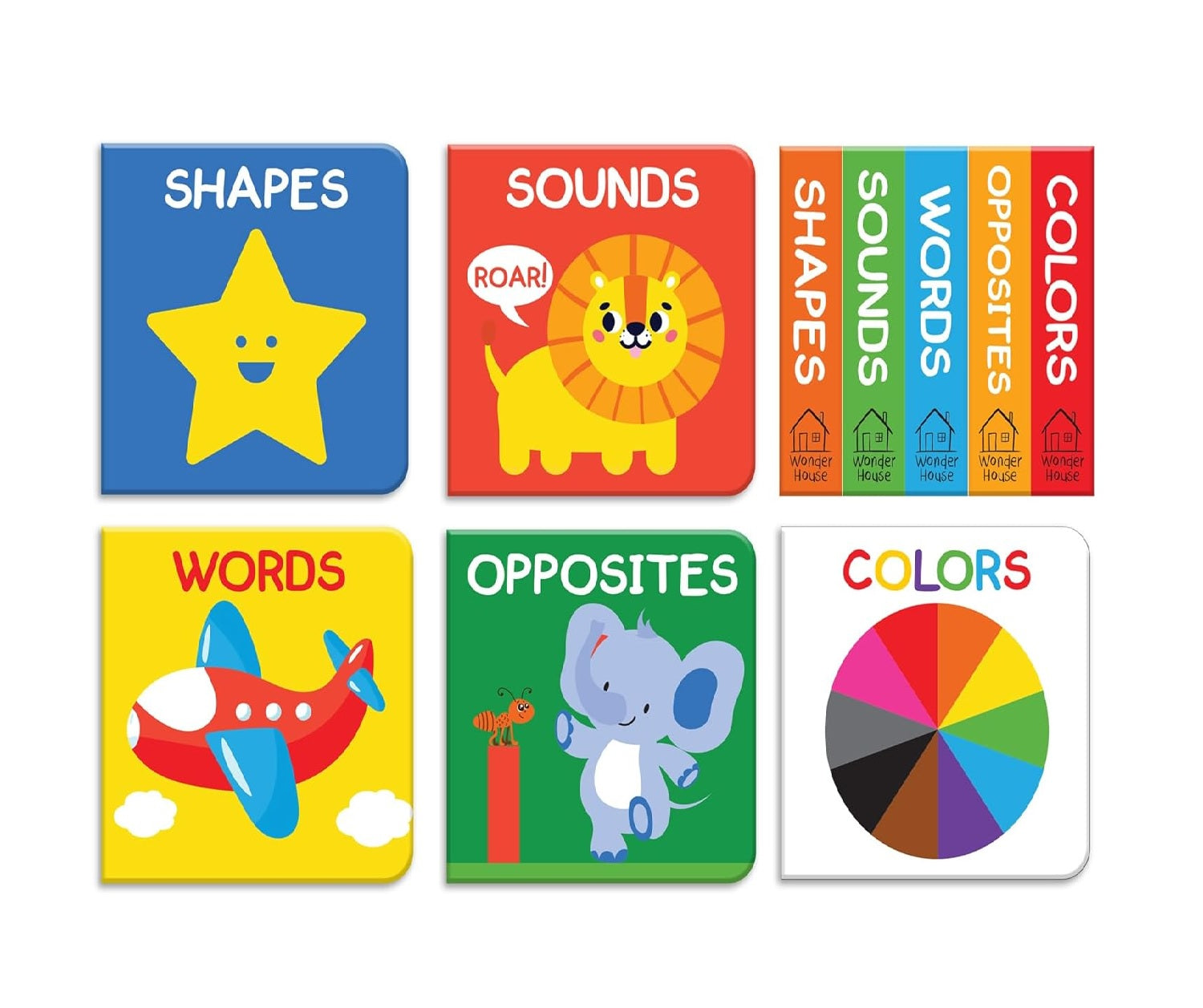 my first early learning  (Mini Board Books) (Set of 5 Books)