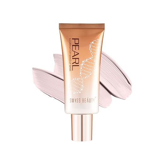 Swiss Beauty Foundation Pearl Illuminator Liquid Highlighter with radiance finish | Waterproof, Easily Blendable Illuminator for Face makeup | Shade -02, 35gm |