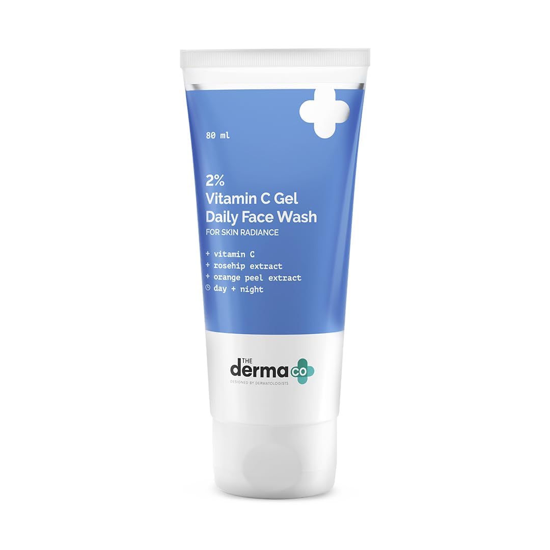 The Derma Co 2% Vitamin C Gel Daily Face Wash - 80 ml