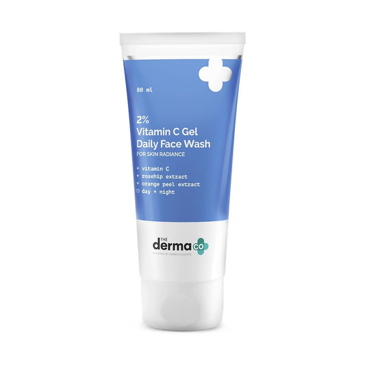 The Derma Co 2% Vitamin C Gel Daily Face Wash - 80 ml