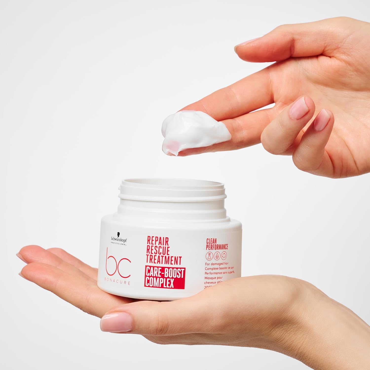Schwarzkopf Professional Bonacure Peptide Repair Rescue Deep Conditioning Tretment Hair Mask | For Damaged Hair | 200ml