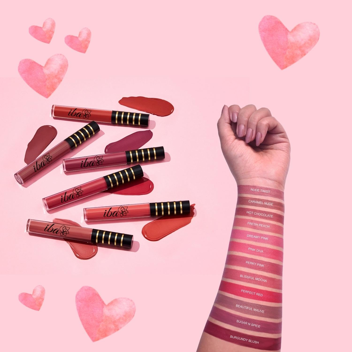 Iba Maxx Matte Liquid Lipstick- Blissful Mocha 2.6ml