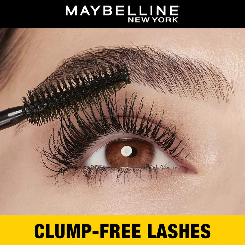 Maybelline New York Mascara, Volumizing & Lengthening, Waterproof, Black, Volume Express Colossal, 10ml
