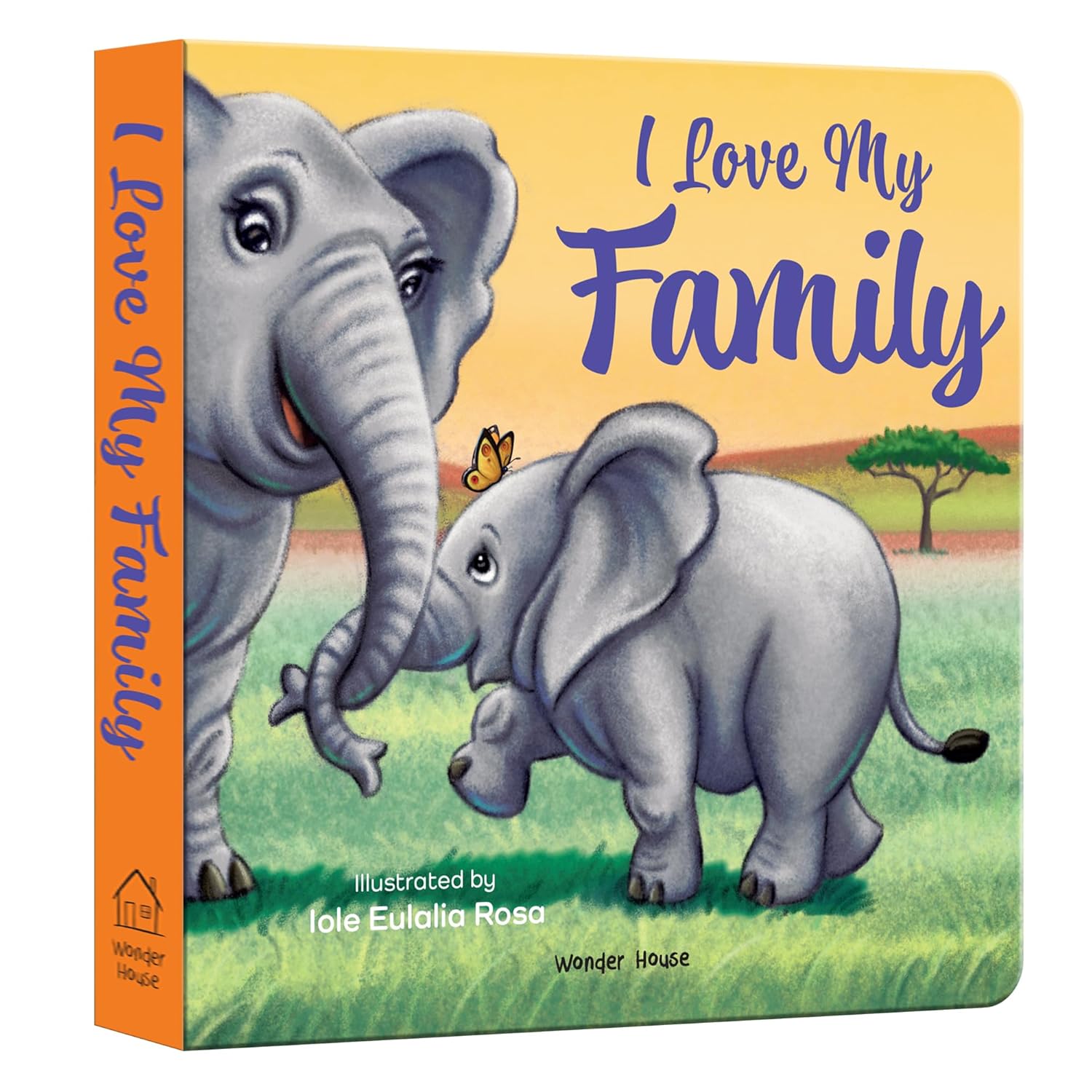 I Love My Family – A Heartwarming Illustrated Board Book for Kids | Board book – Picture Book