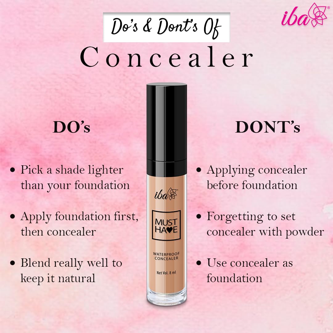 Iba Must Have Waterproof Concealer Matte Finish - Medium 8ml