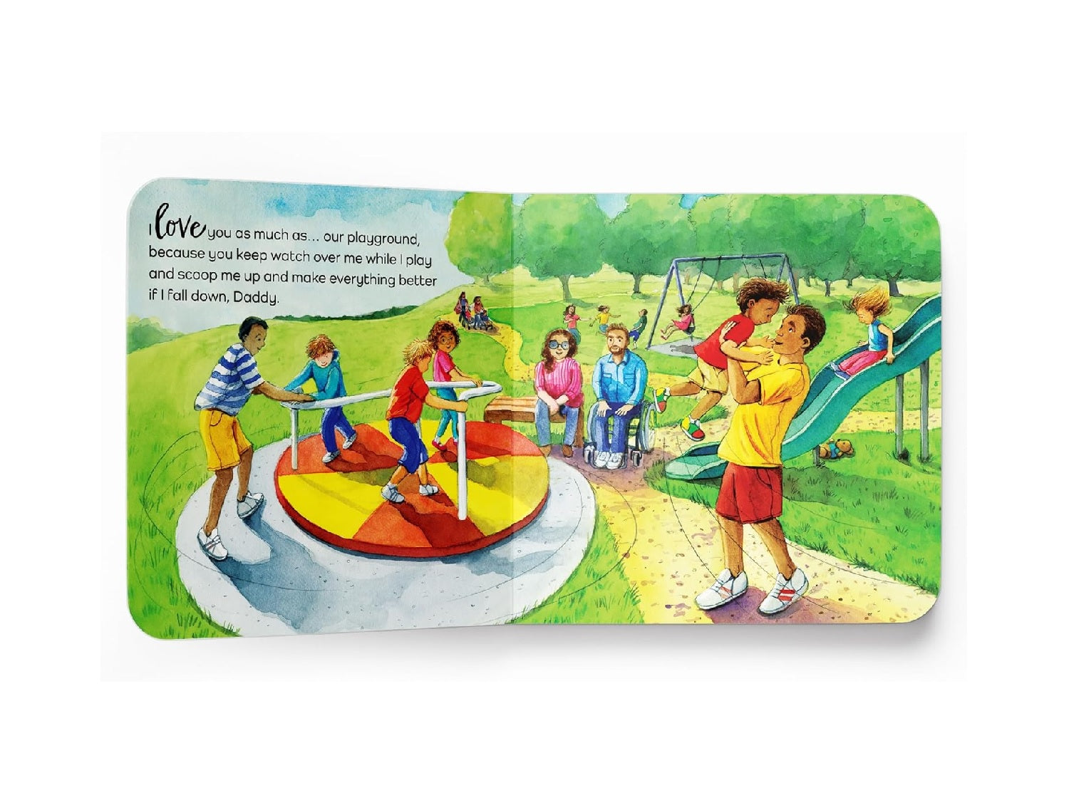 I Love You as Much as This – A Sweet and Soothing Illustrated Board Book for Kids:  Board Book