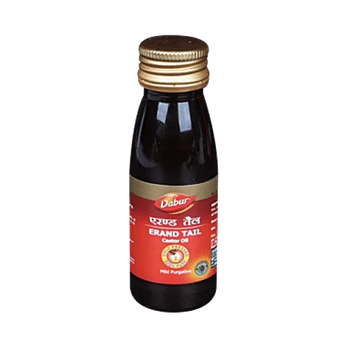 Dabur Ayurvedic Erand Tail (Castor Oil) (50ml) constipation
