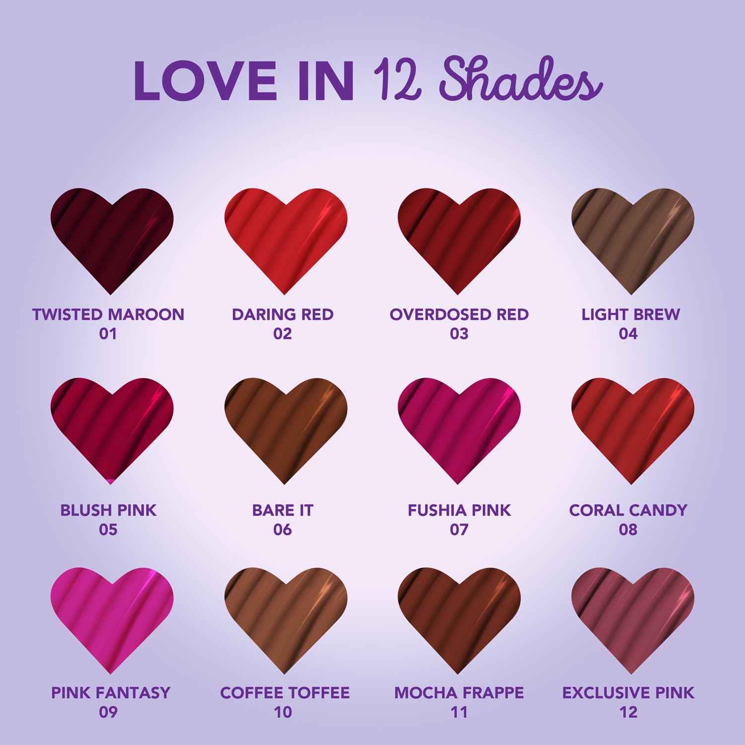 Blue Heaven Love Capsule Non Transfer Lip Colour | Intense Color Payoff | Long Lasting | One Swipe Formula | Liquid lipstick Waterproof & Smudge Proof | Exclusive Pink, 5ml