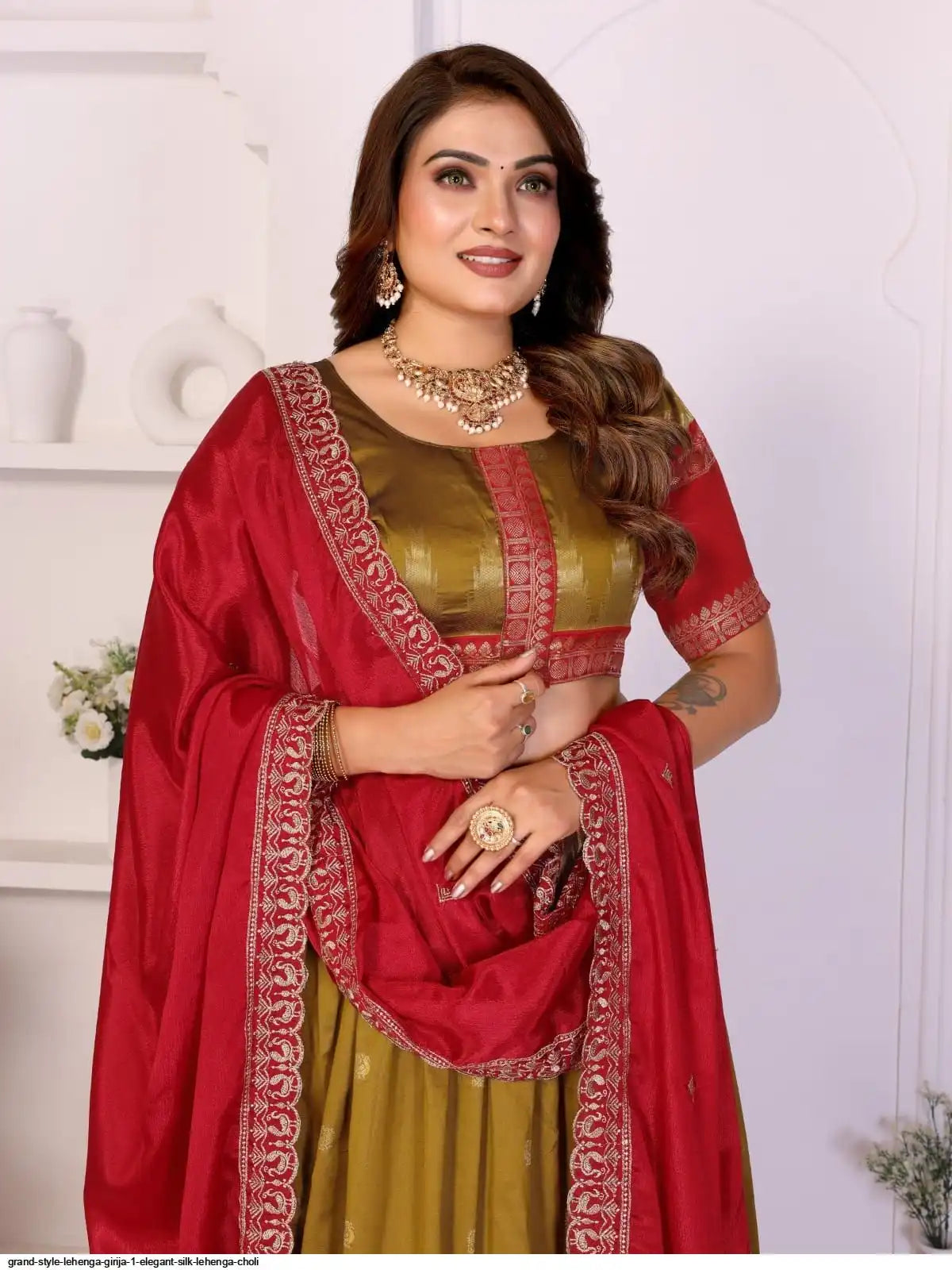 GRAND STYLE LEHENGA GIRIJA 1 ELEGANT SILK LEHENGA CHOLI