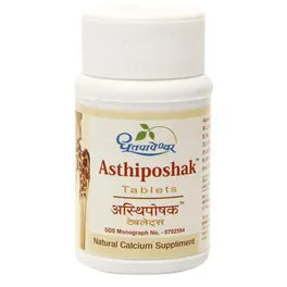 Dhootapapeshwar Asthiposhak Tablet 60 tablet for hair loss, cracked nails, Calcium deficiency