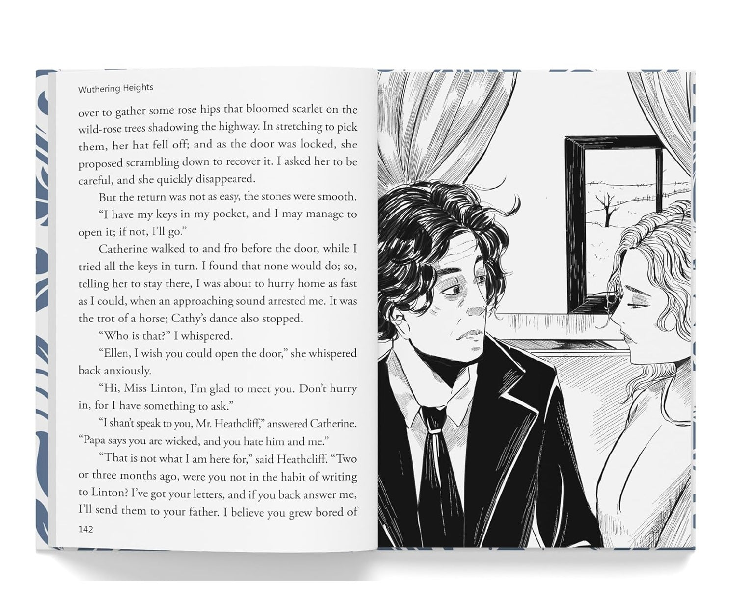 Wuthering Heights: Illustrated Abridged Children Classic English Novel with Review Questions (Hardback)