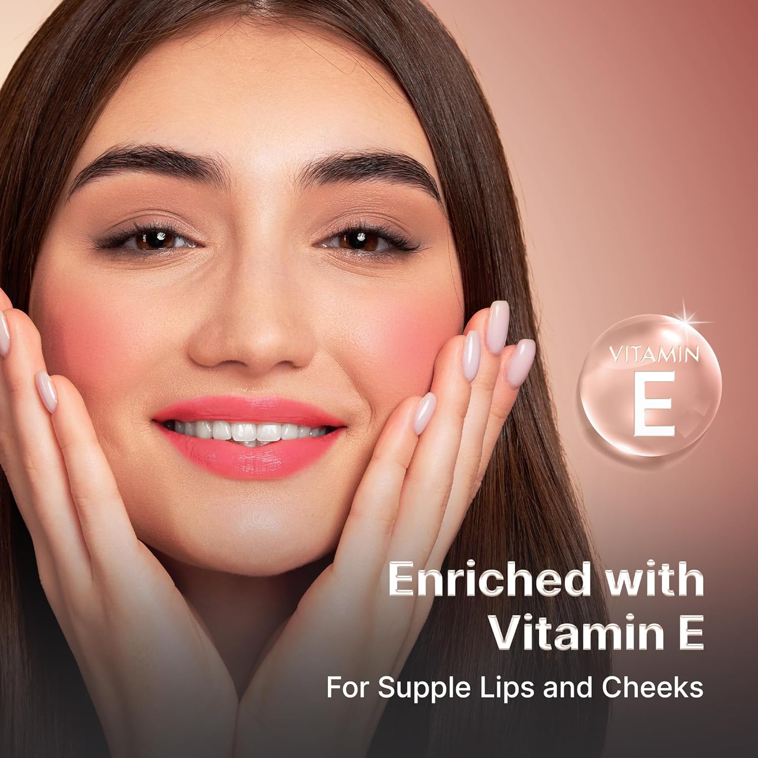 Swiss Beauty Select Lip And Cheek Cushion Creamy Mousse with Vitamin E | 12 Hours Stay | Shade- Velvet Red, 4.5gm |