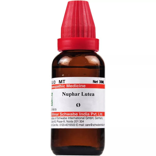 Dr Willmar Schwabe India Nuphar Lutea Mother Tincture 1X (Q) (30ml) for depression swelling