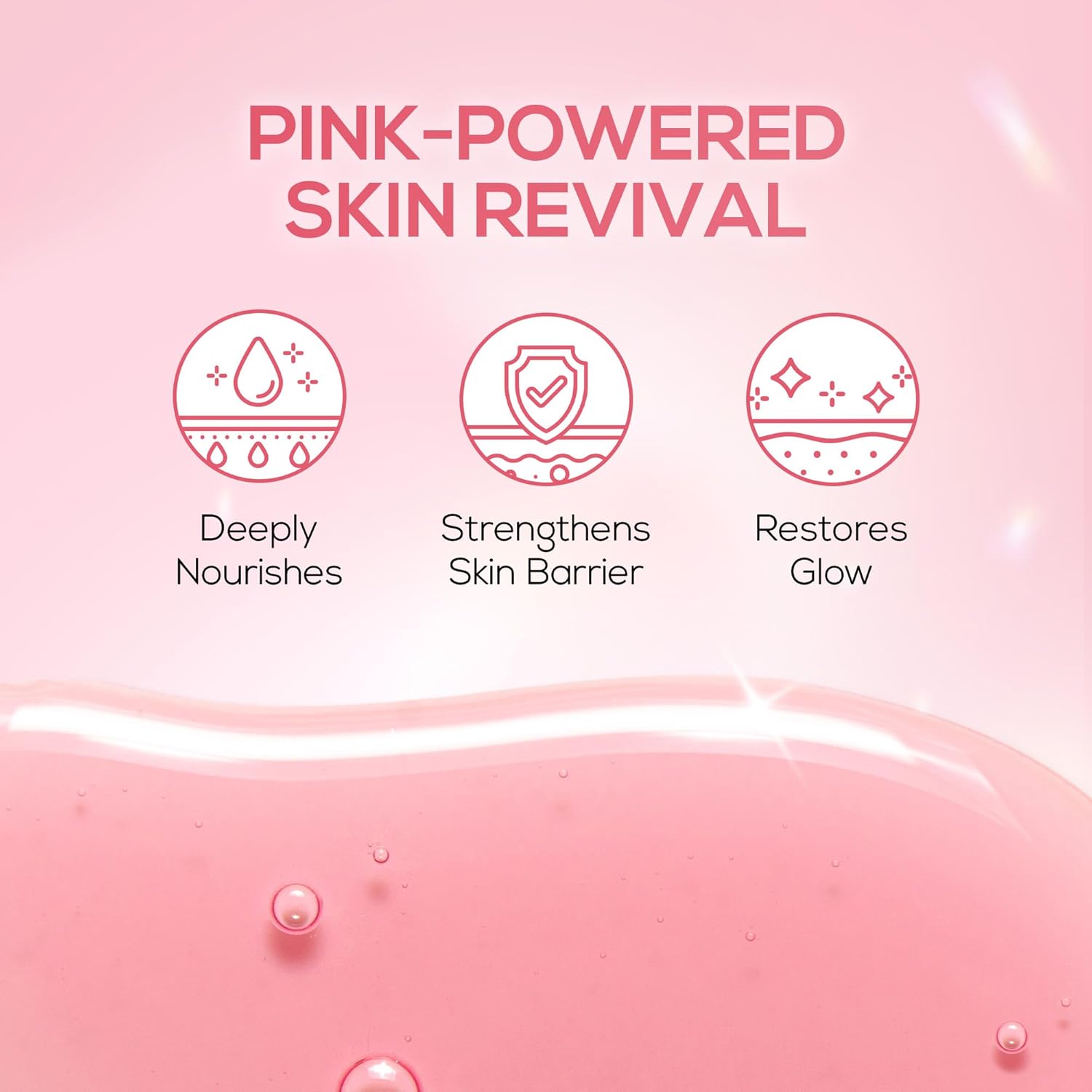 RENEE Pink Therapy PDRN Pink Peptide Face Serum For Glowing, Radiant Skin | Hydrates, Boosts Collagen, Evens Skin Tone | Lightweight, Quick Absorbing | Hyaluronic Acid & Niacinamide Infused | 30 ml