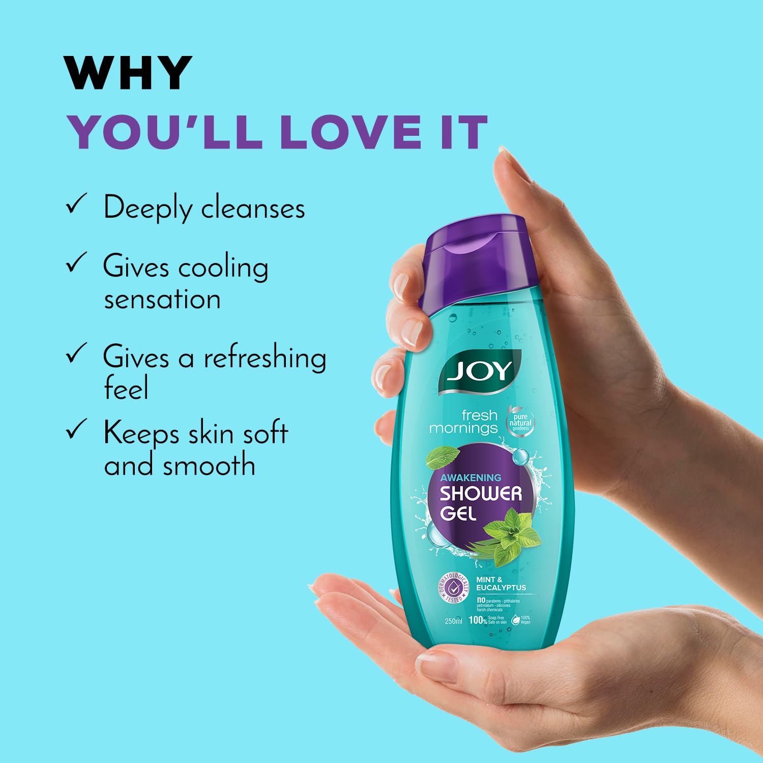 Joy Body Wash Combo Pack of 3 (750ml)