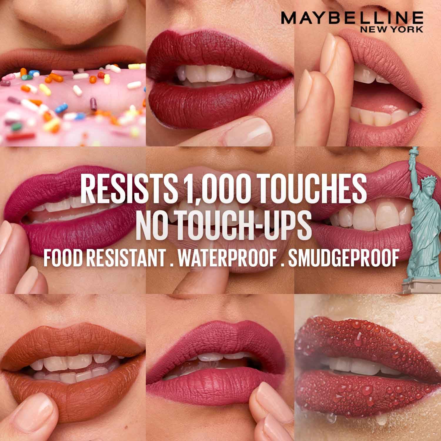 Maybelline New York Liquid Matte Lipstick, Long Lasting, 16hr Wear, Superstay Matte Ink, 20 Pioneer, 5ml