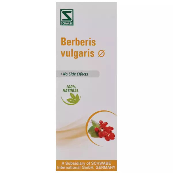 Dr Willmar Schwabe Berberis Vulgaris Mother Tincture 1X(Q) 30ml for diarrhoea constipation back pains