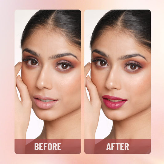 Swiss Beauty Matte Long Lasting Stay Maxx Lip Crayon Lipstick | Matte Finish | 12-Hour Stay | Smudge Proof | Lightweight | Shade-Bare, 3.5g
