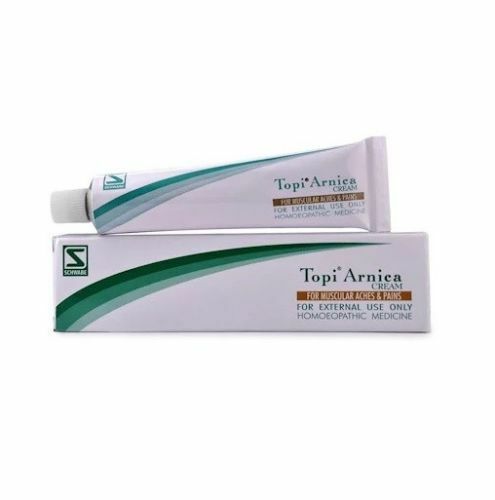 Dr Willmar Schwabe India Homoeopathic Topi Arnica Cream (25g) for muscular pain relief pains