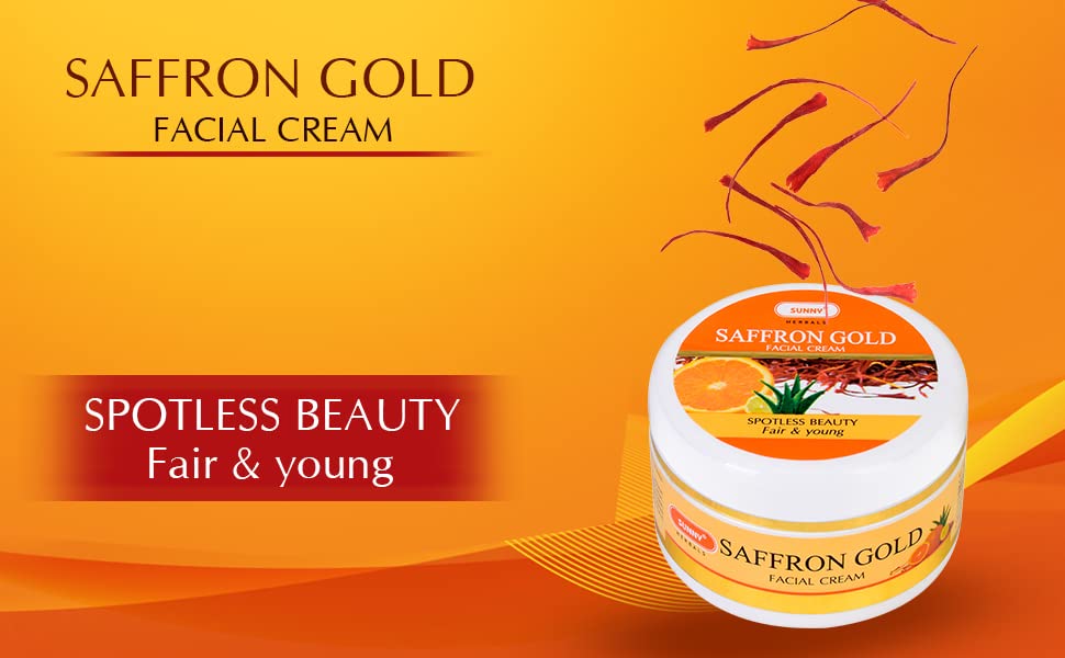 Bakson Sunny Saffron Gold Facial Cream (100g)