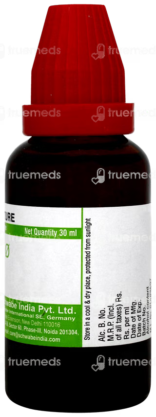 Dr Willmar Schwabe India Gambogia Mother Tincture (Q) (30ml) for vomiting Itching
