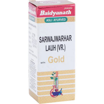 Baidyanath Sarwajwarhar Lauh Vr. (Swarn Yukt) (10tab) For Malaria, Viral ,weakness