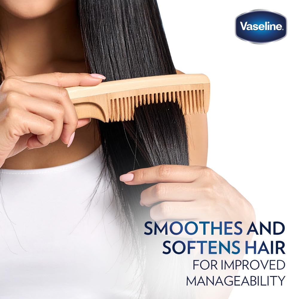 Vaseline Hair Tonic & Scalp Conditioner | Smoothes Hair | Locks In Moisture | Non-Greasy Shine | 200 ML