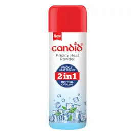 Candid Prickly Heat Powder 120g For sweat, quick-dry effect on sweaty and moist skin