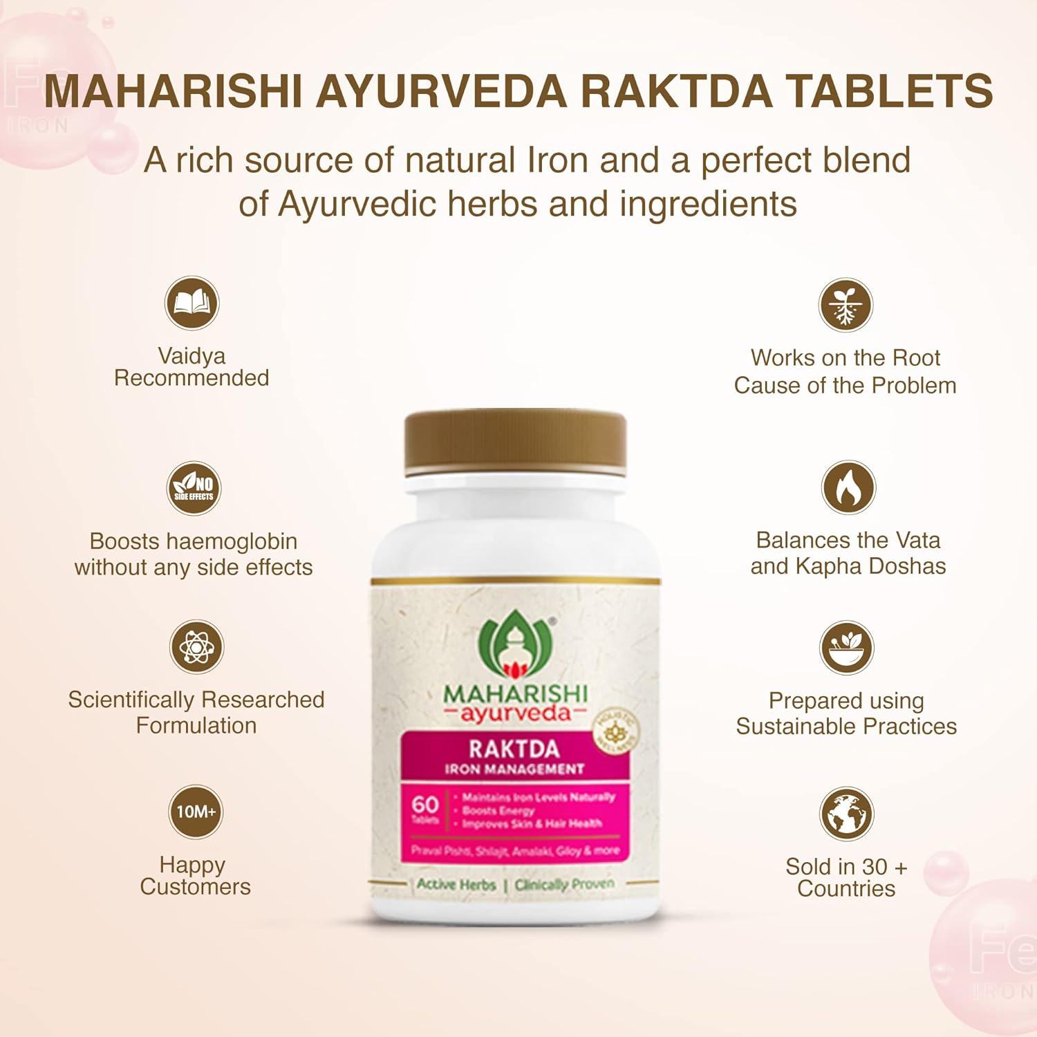 Maharishi Ayurveda Raktda 60 Tab