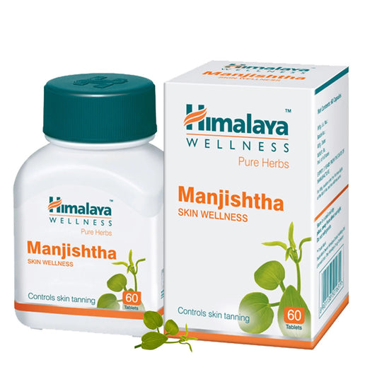 Himalaya Herbals - Manjishtha Skin Wellness - 60 tabs