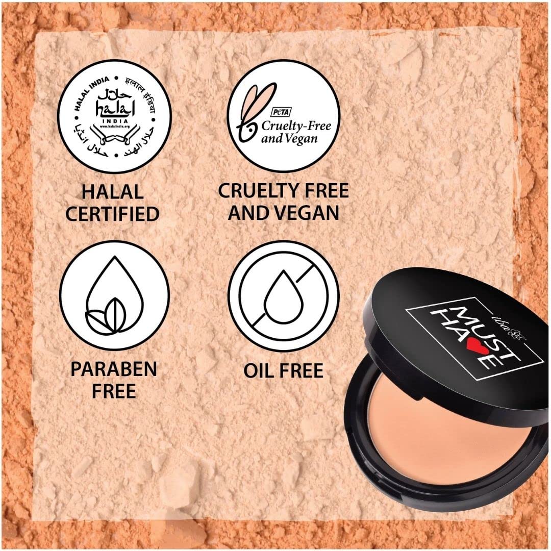 Iba Must Have Velvet Matte Pressed Compact Powder - Pure Ivory, 9G