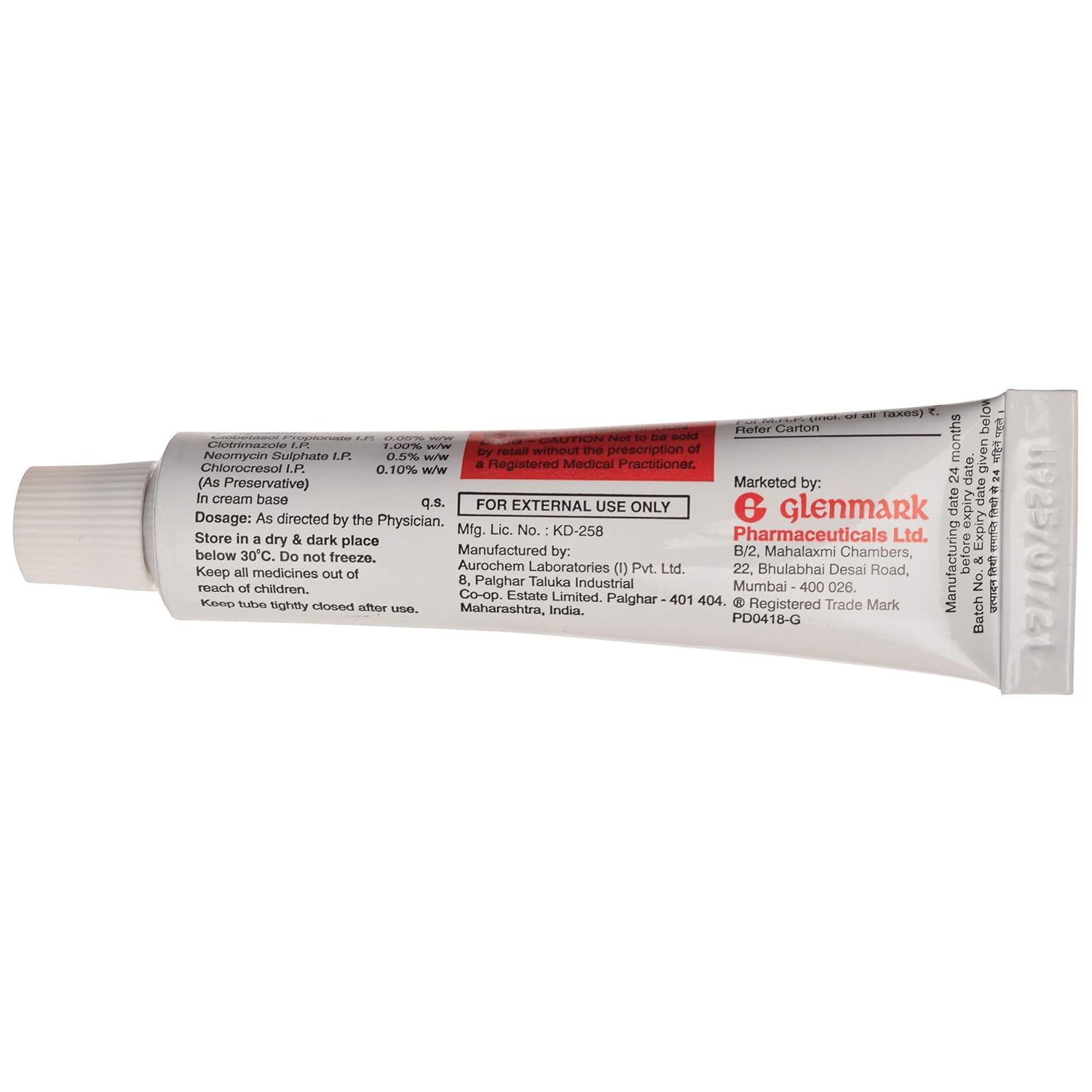 Candid 3D Cream 15 gm for Clobetasol