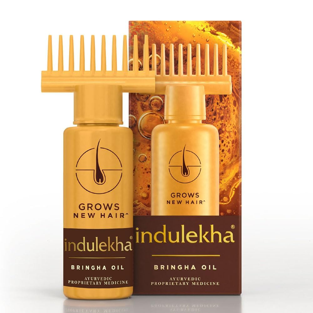Indulekha Bringha Ayurvedic Hair Oil 22 ml|| (Pack Of 2)